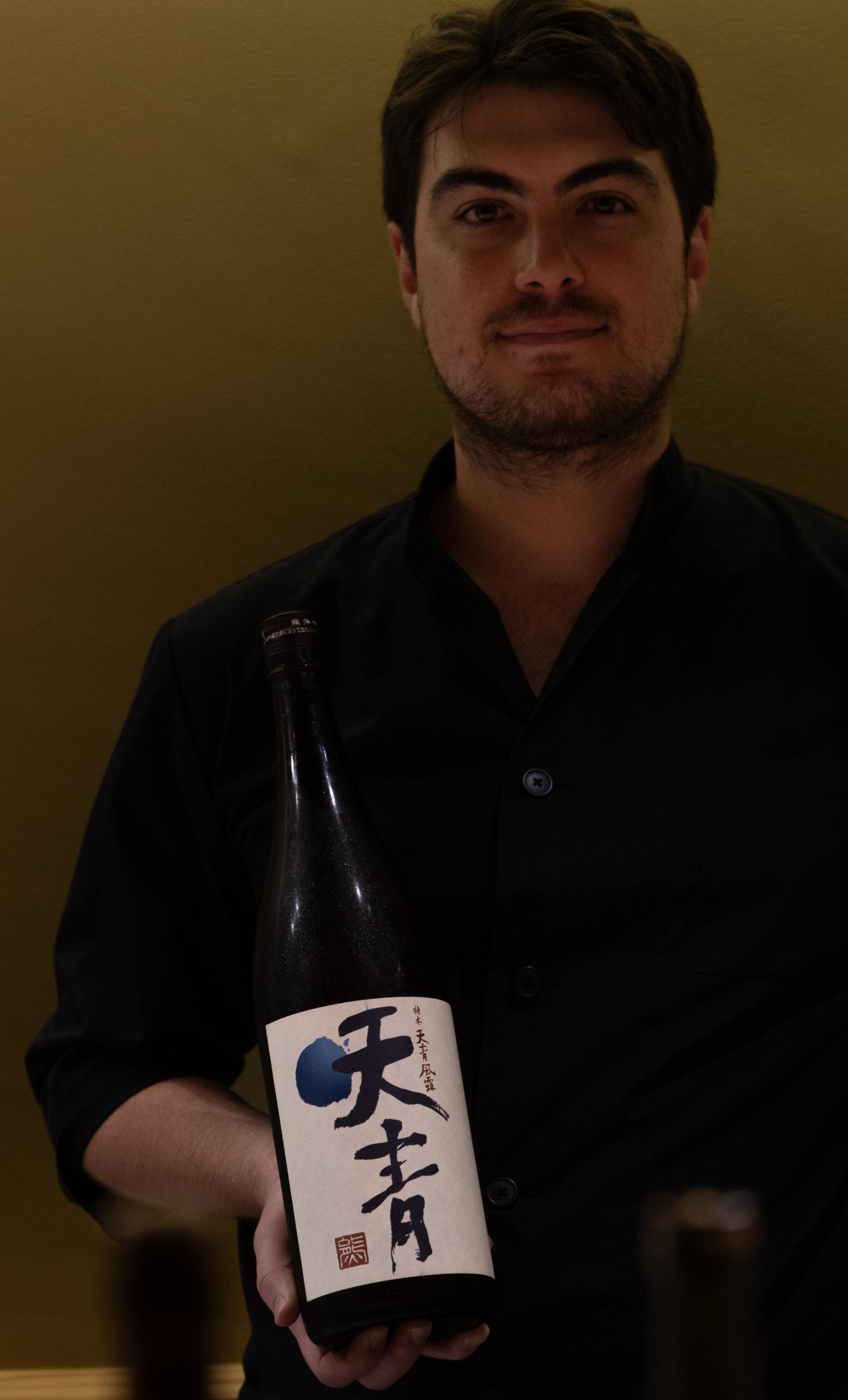 Manuel Soler, sumiller del restaurante Kinu