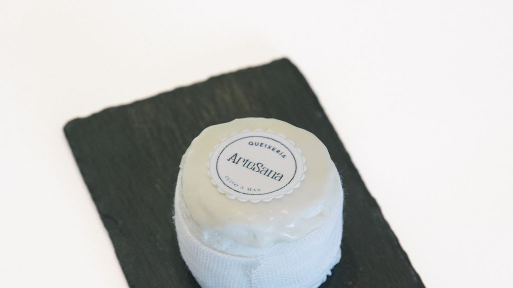La tapa de queso del chef Álvaro Pérez Blanco.