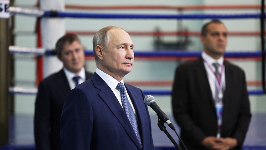 Vladimir Putin, durante un instante del acto en Perm.