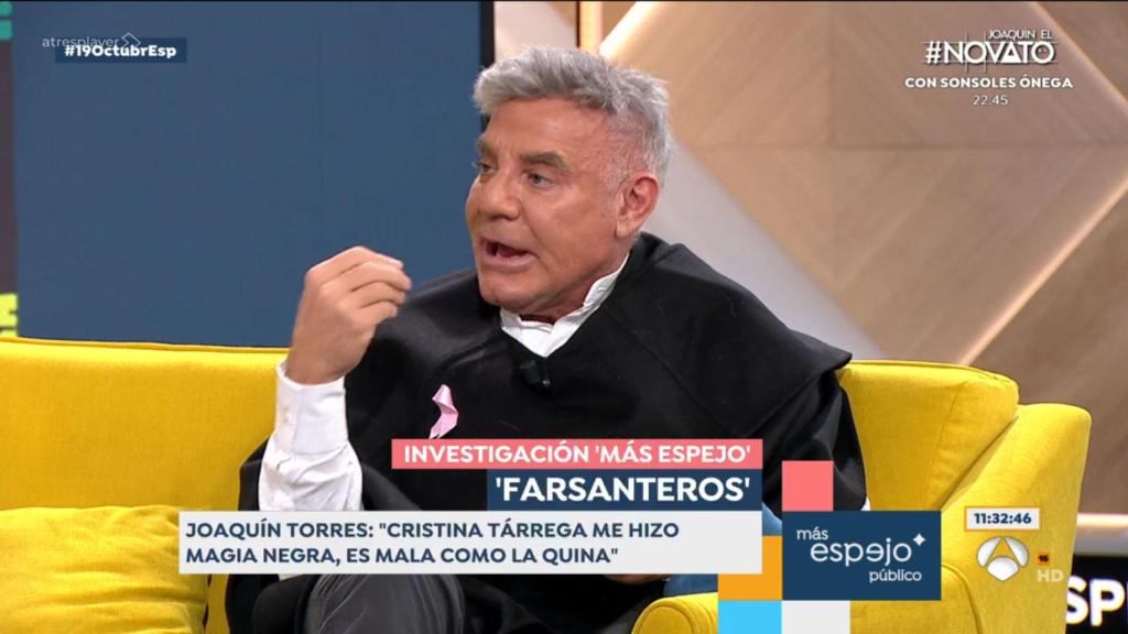 Joaquín Torres en ‘Espejo público’.