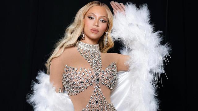 Beyoncé con el look con el que abrió su concierto de Las Vegas el pasado mes de agosto.