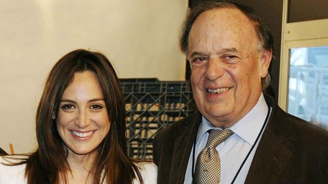 Tamara Falcó junto a su padre, en una imagen de archivo.