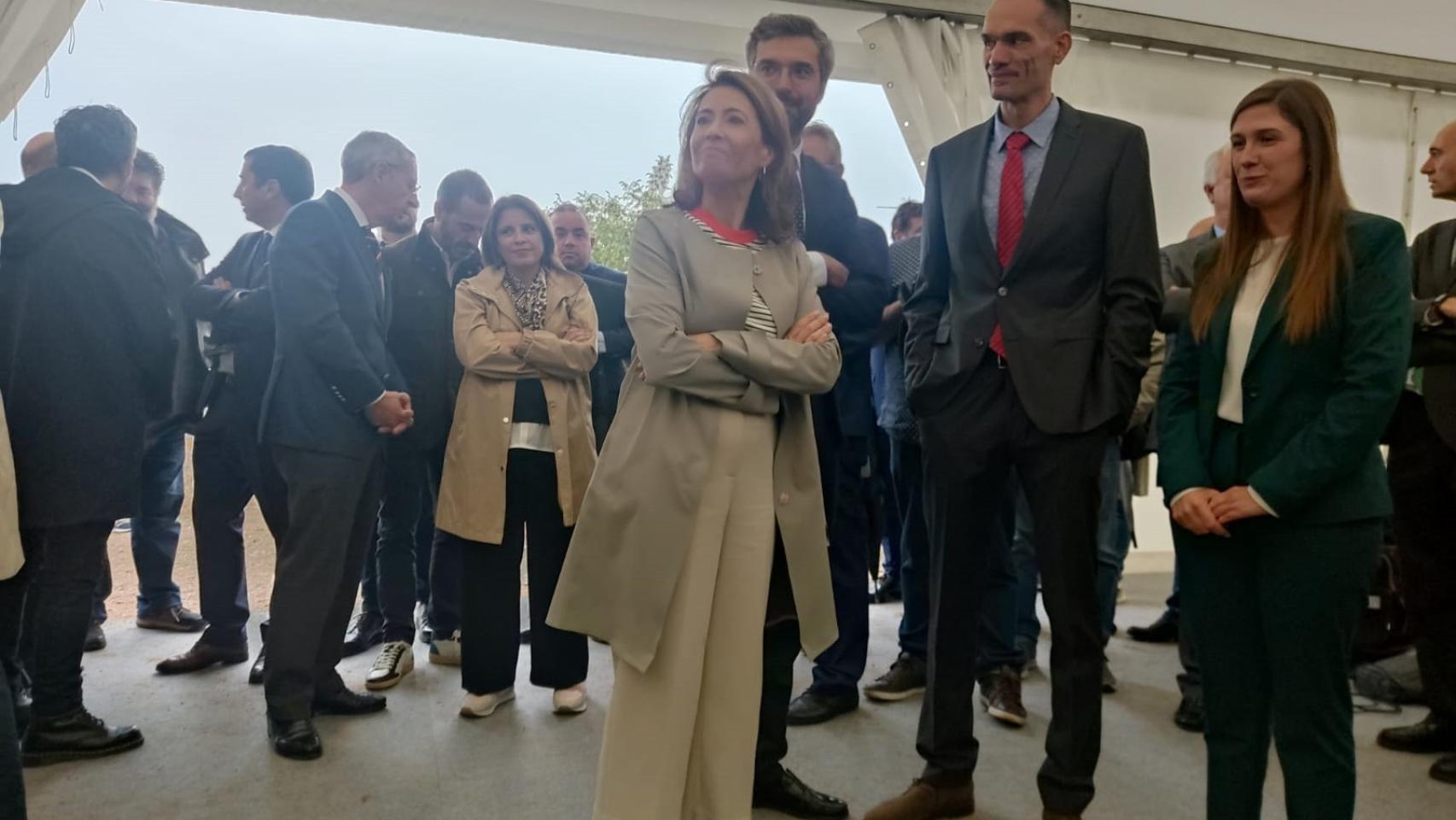 La ministra de Transportes, Movilidad y Agenda Urbana en funciones, Raquel Sánchez, en Asturias