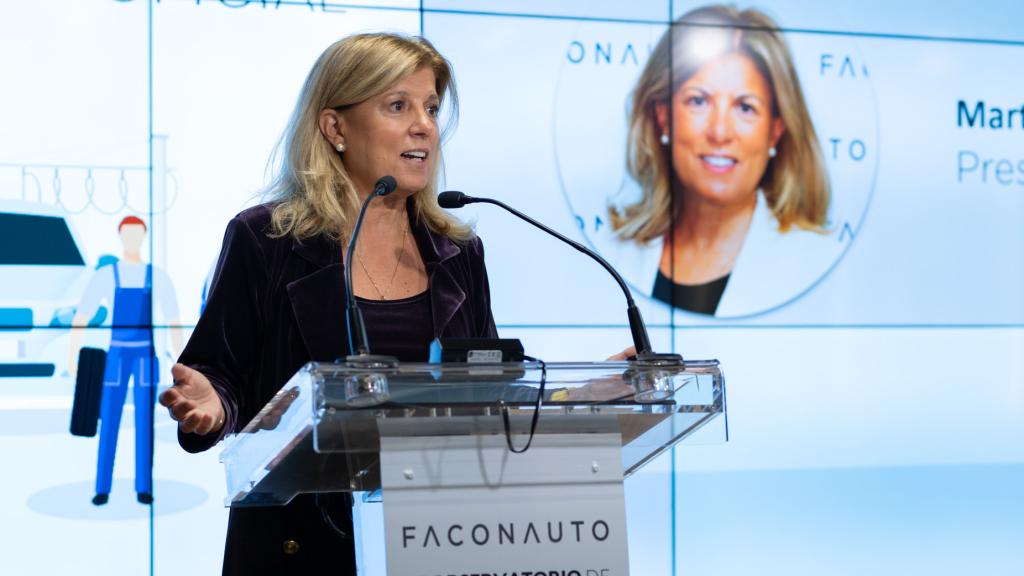 Marta Blázquez, presidenta de Faconauto.