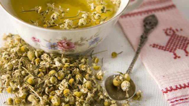 Infusión de manzanilla