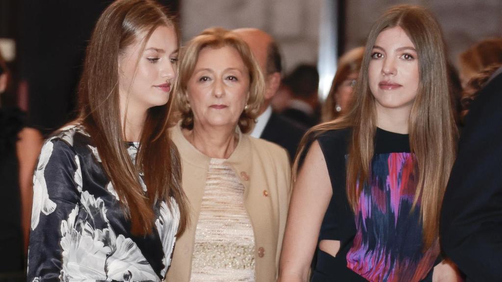 La princesa Leonor y la infanta Sofía.