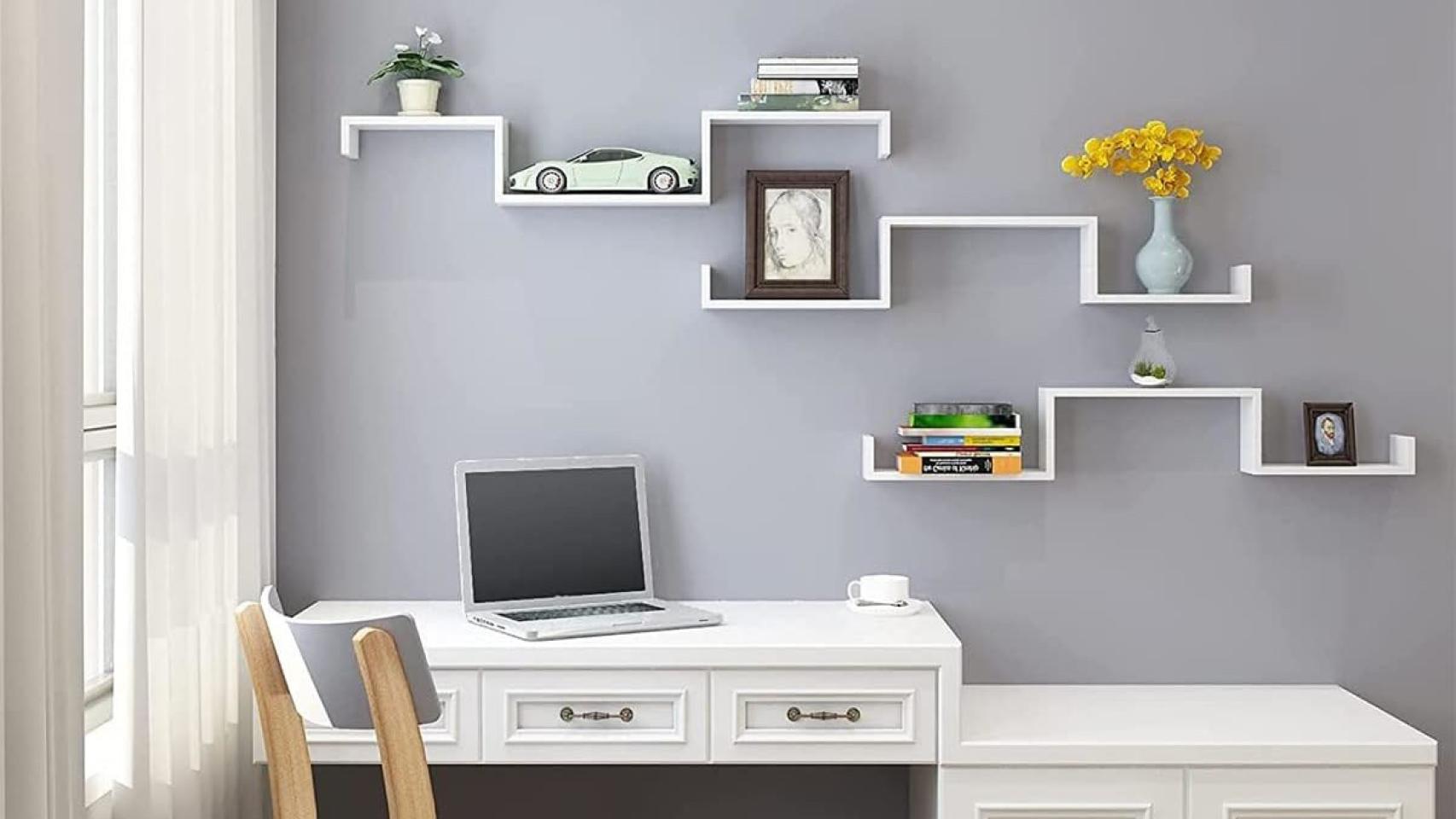 Esta pack de 3 estanterías de pared ¡ahora solo cuesta 22 euros en Amazon!