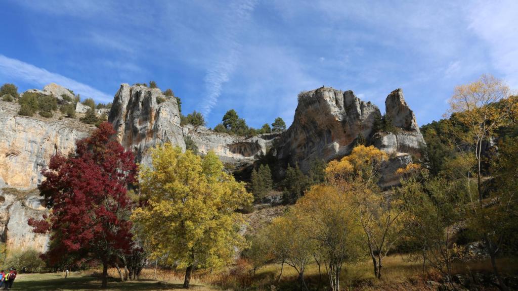 Imagen del Cañón del Río Lobos, en la provincia de Soria.