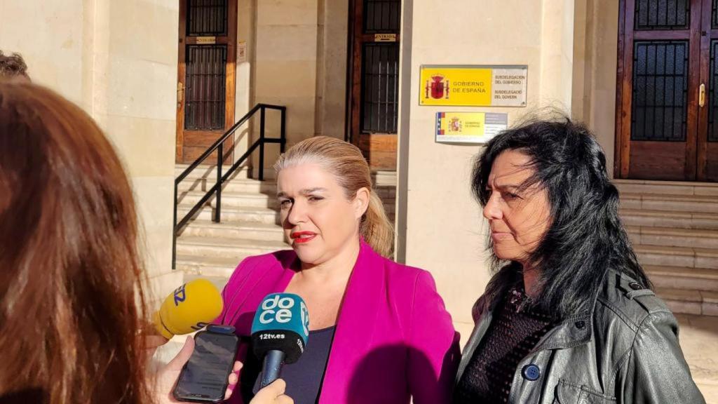 Eva Ortiz, en su intervención este viernes en Alicante.
