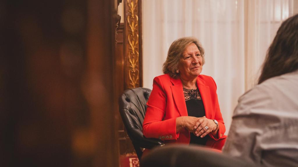 Pilar González de Frutos, durante su entrevista con ENCLAVE ODS.