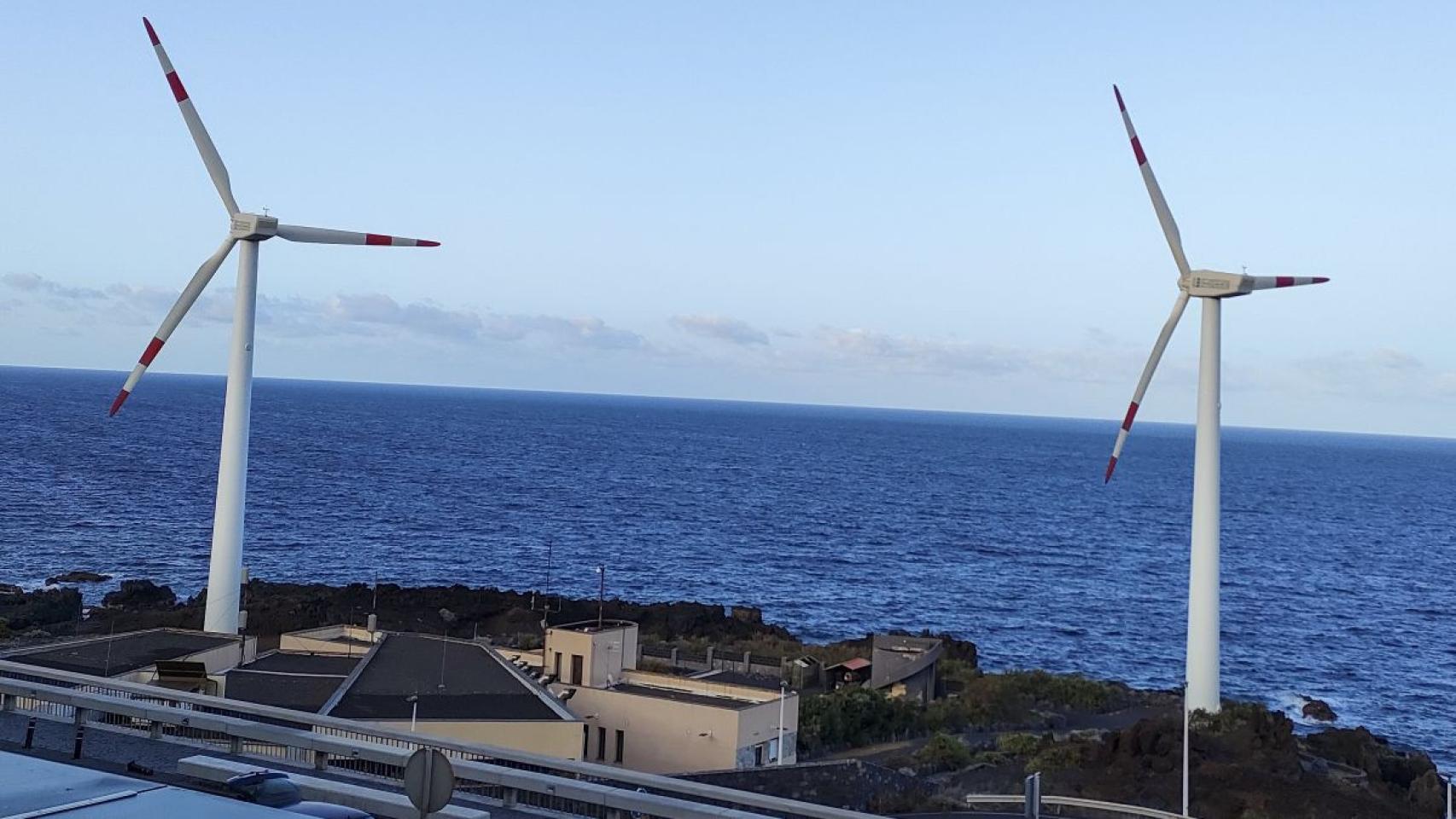 Aerogeneradores eólicos.