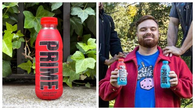 Ibai patrocina Prime, nueva bebida refrescante.