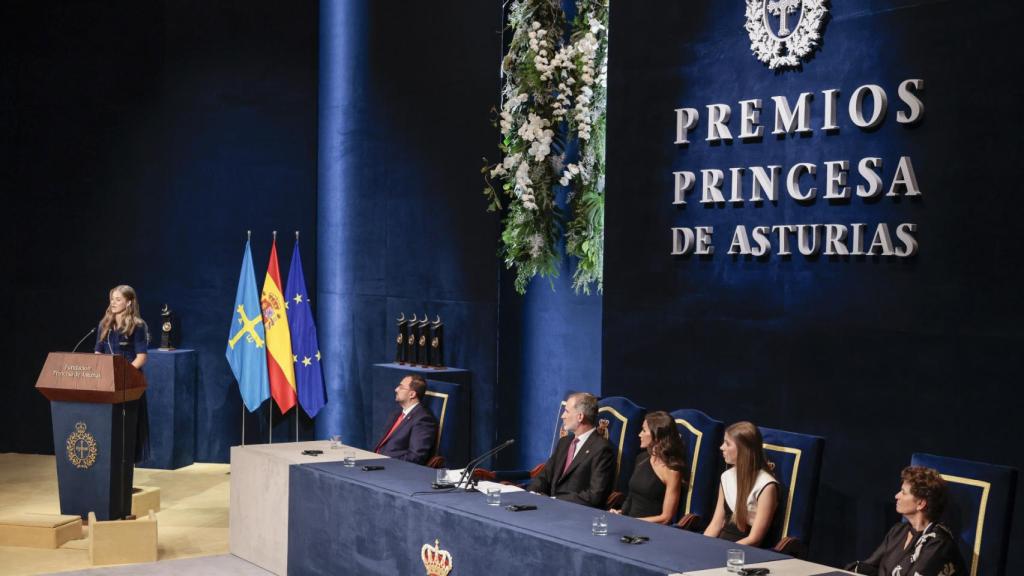 Ceremonia de entrega de premios.