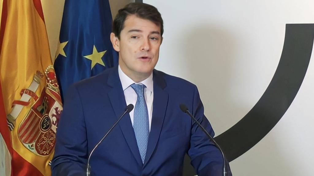 El presidente de la Junta, Alfonso Fernández Mañueco
