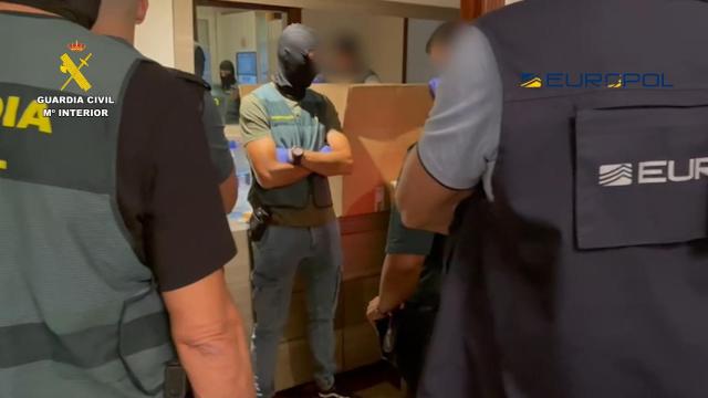 La operación de la Guardia Civil.