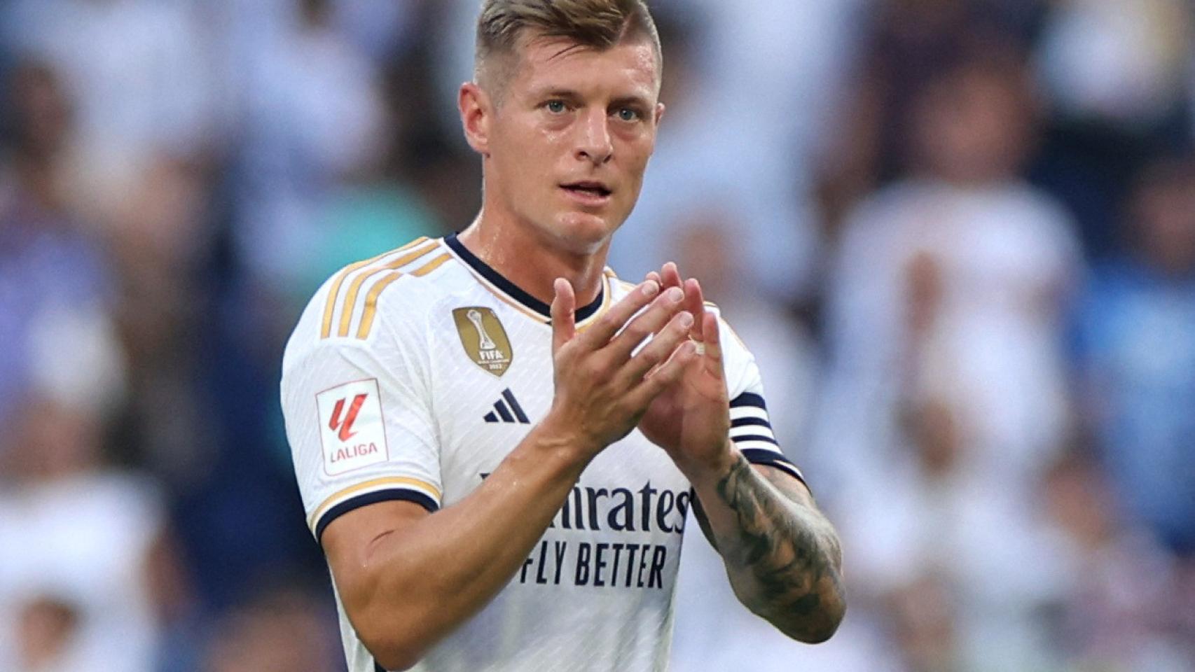 Toni Kroos, en un partido de la temporada 2023/2024.