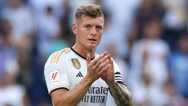 Toni Kroos, en un partido de la temporada 2023/2024.