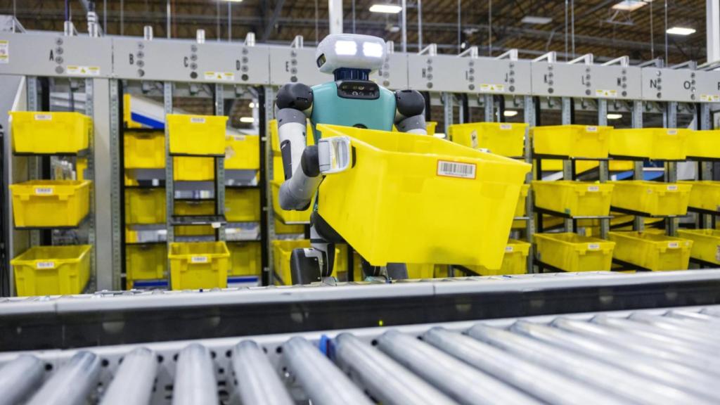El robot humanoide de Amazon.