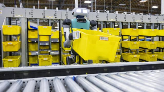 El robot humanoide de Amazon.