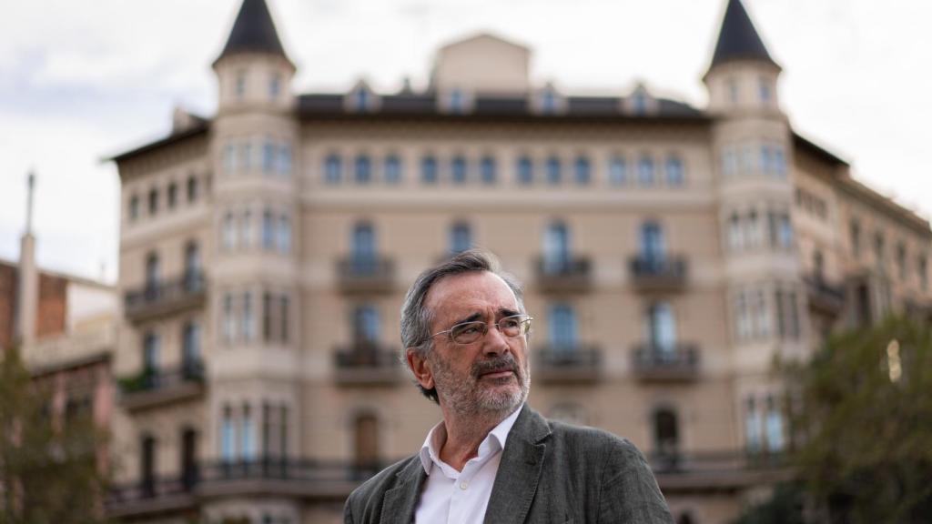 El expresidente del Senado Manuel Cruz (PSC), en Barcelona.