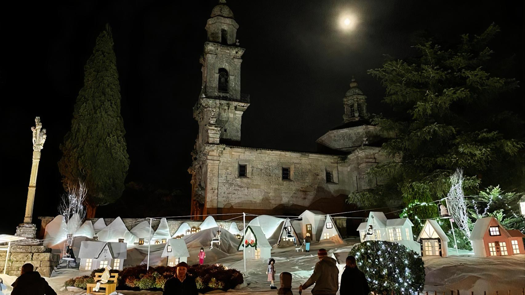 Estación de Esquí ubicada junto a la iglesia de San Benito (Allariz).