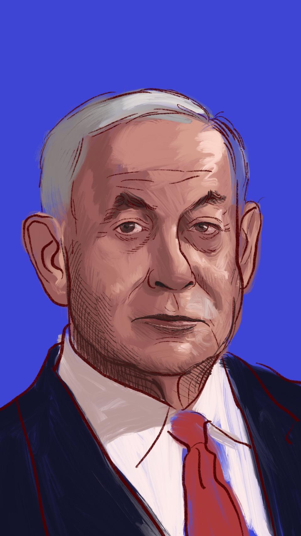 Benjamin Netanyahu.
