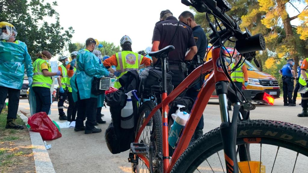 Una bicicleta de la Unidad Lince.