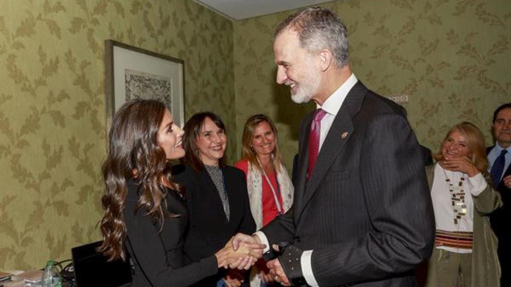 Felipe VI y Letizia en los Princesa de Asturias.