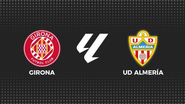 Girona - Almería, fútbol en directo