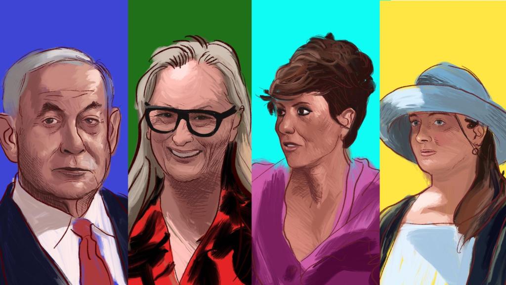 Benjamin Netanyahu, Meryl Streep, Sonsoles Ónega y Victoria de Hohenlohe.