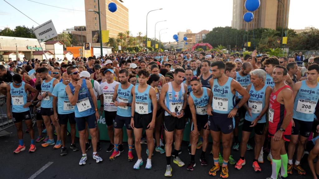 La salida de la 43ª Carrera Urbana Ciudad de Málaga