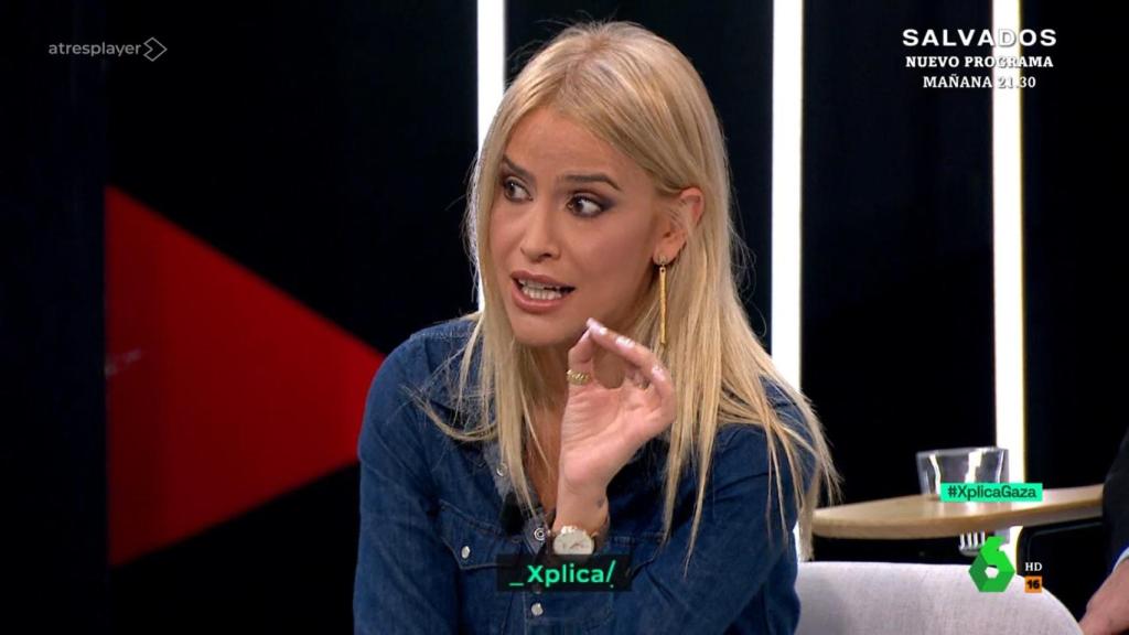 Afra Blanco en 'laSexta Xplica'.