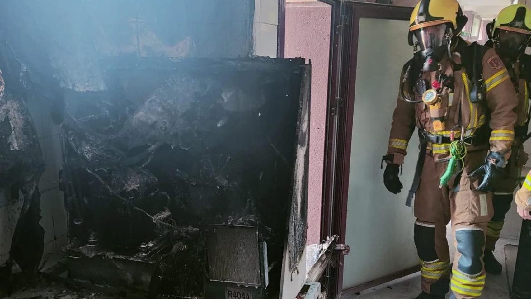 Foto: Bomberos del Ayuntamiento de Toledo.