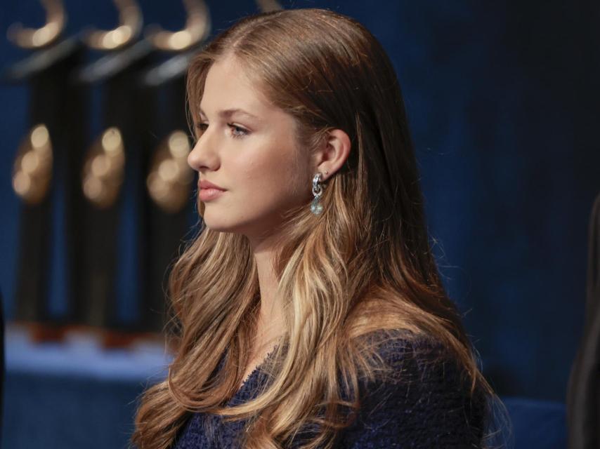 La hija de los Reyes luce joyas de Bulgari.
