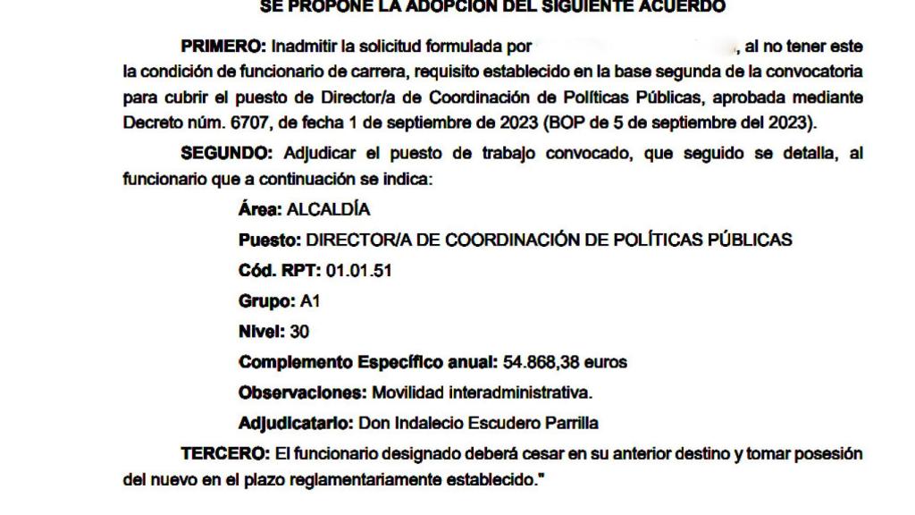 Detalle del puesto publicado