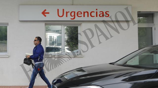 Jorge Javier Vázquez, en el Hospital La Zarzuela. Imagen de CLIPPER.