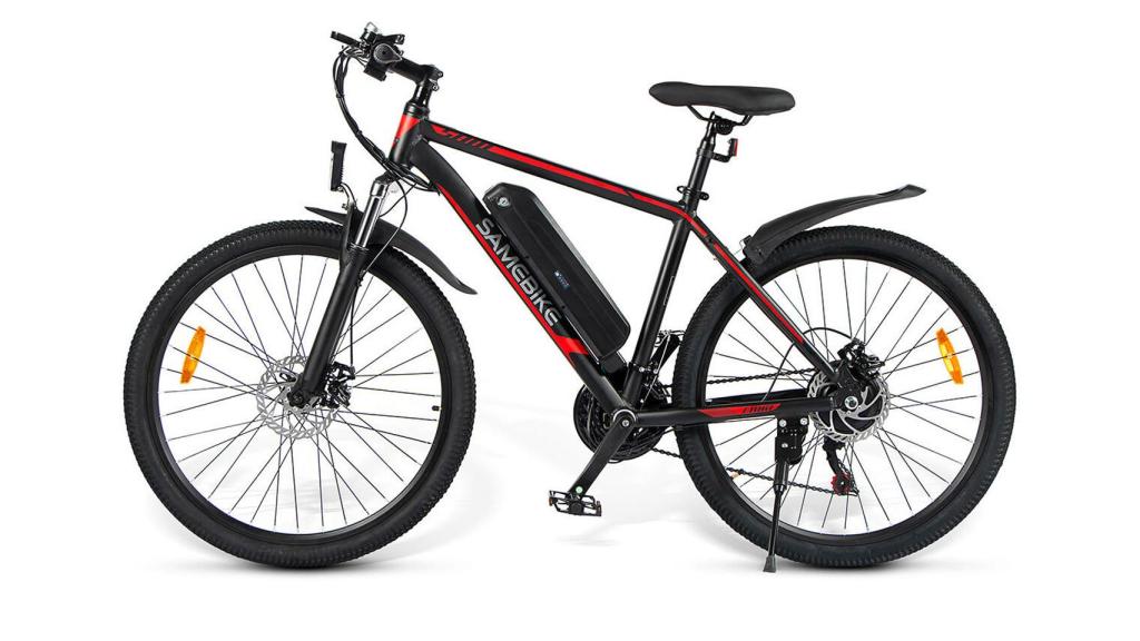 Bicicleta eléctrica de Decathlon.