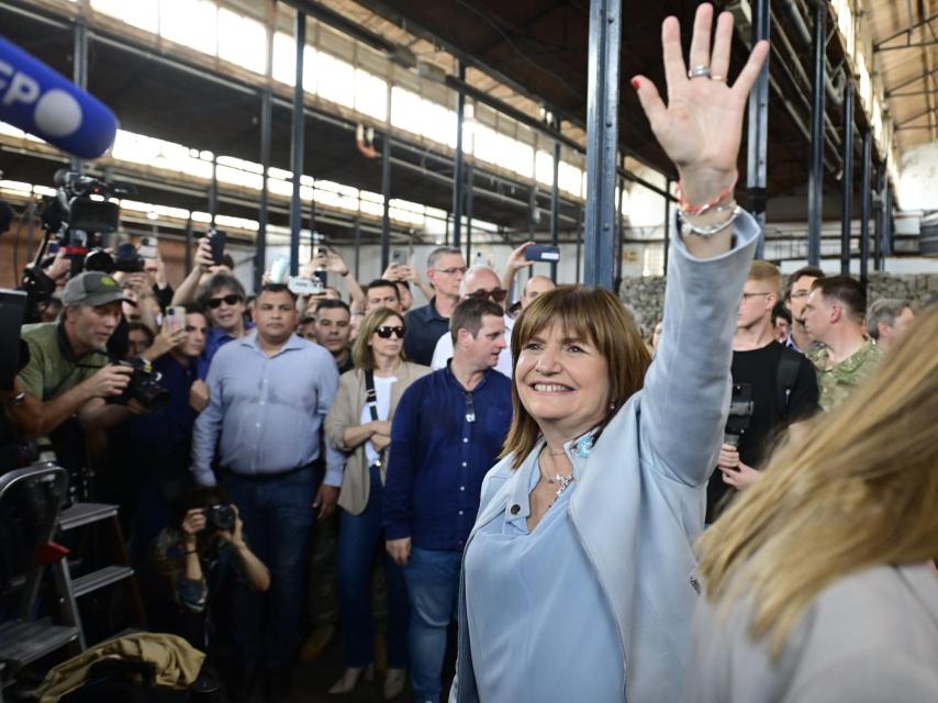 Patricia Bullrich ha quedado en tercera posición tras Massa y Milei.