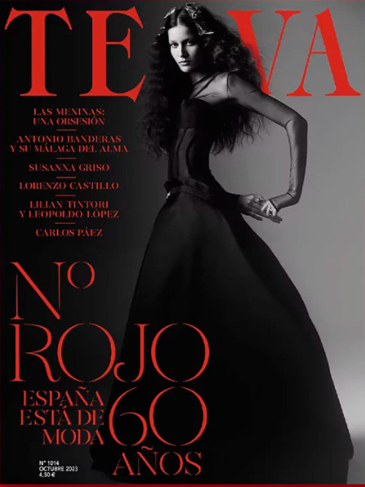 Portada revista Telva del mes de octubre