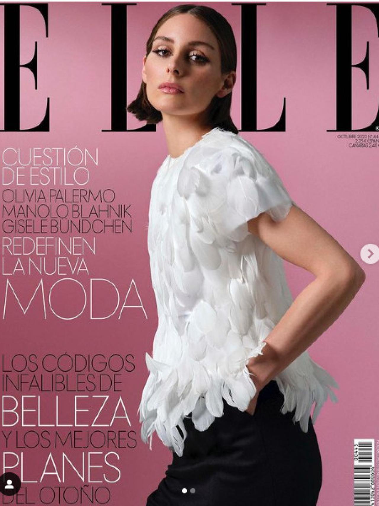 Portada de la revista Elle del mes de octubre