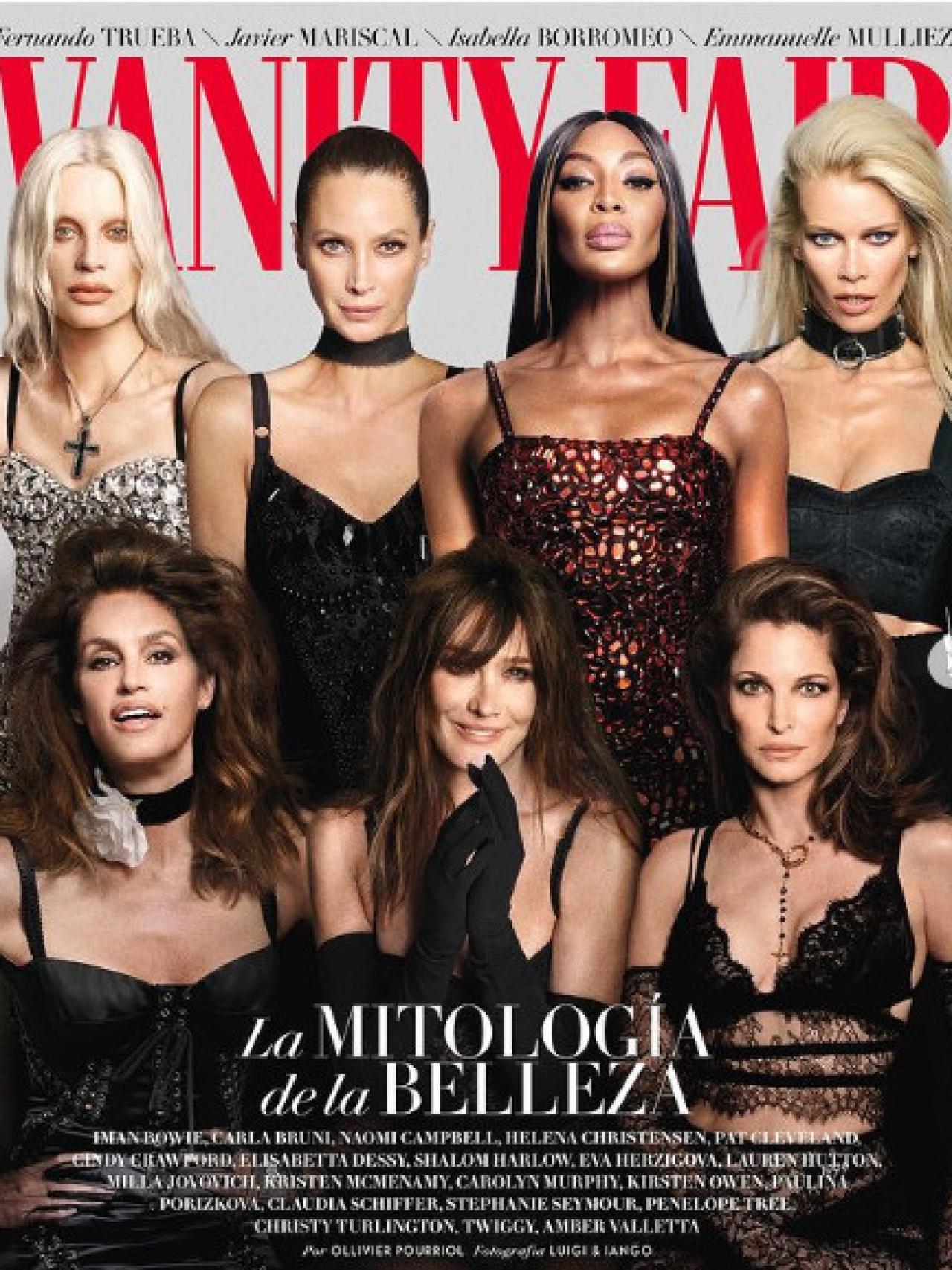 Portada de la revista Vanity Fair del mes de octubre