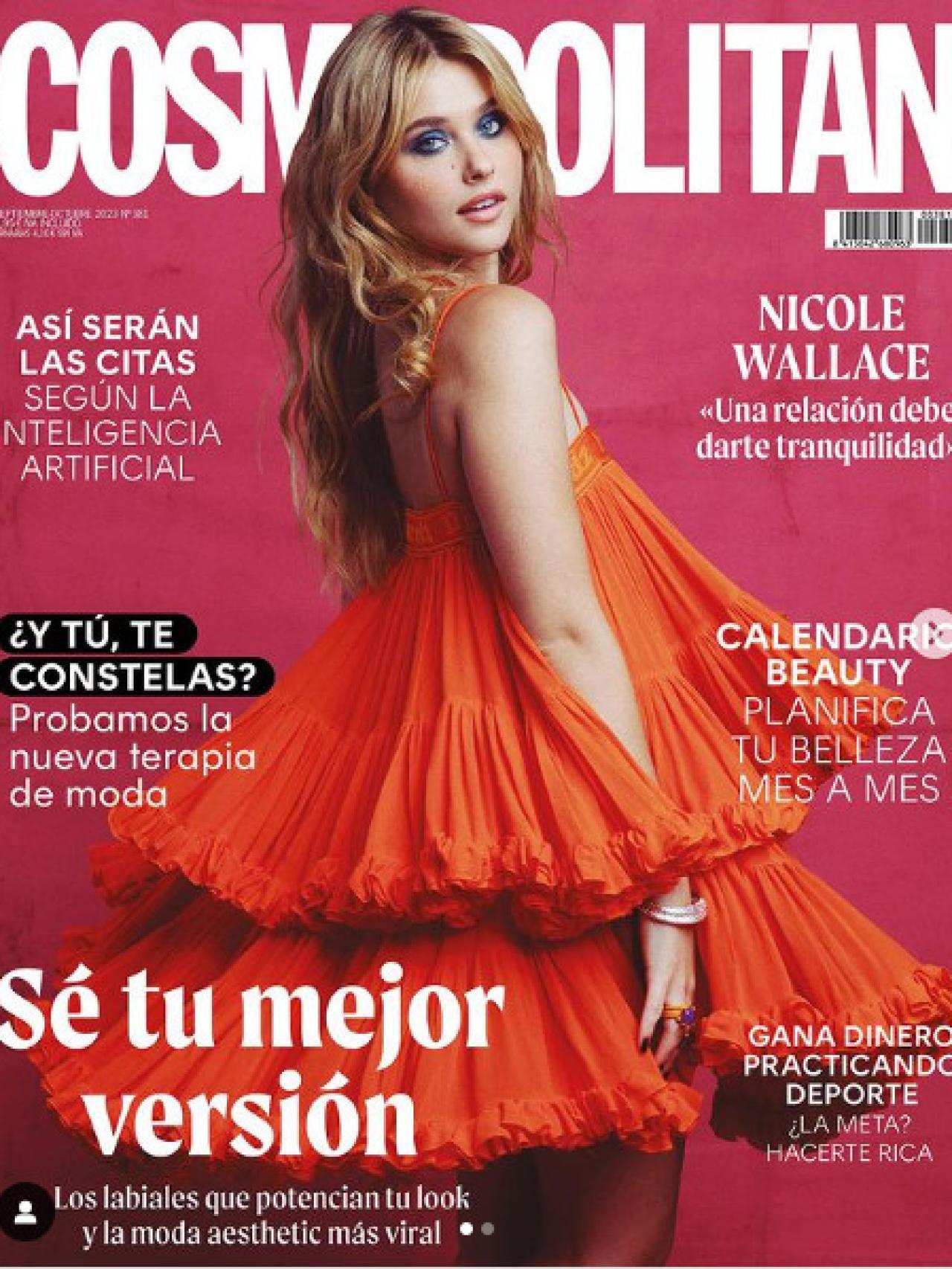 Portada de la revista Cosmopolitan del mes de octubre