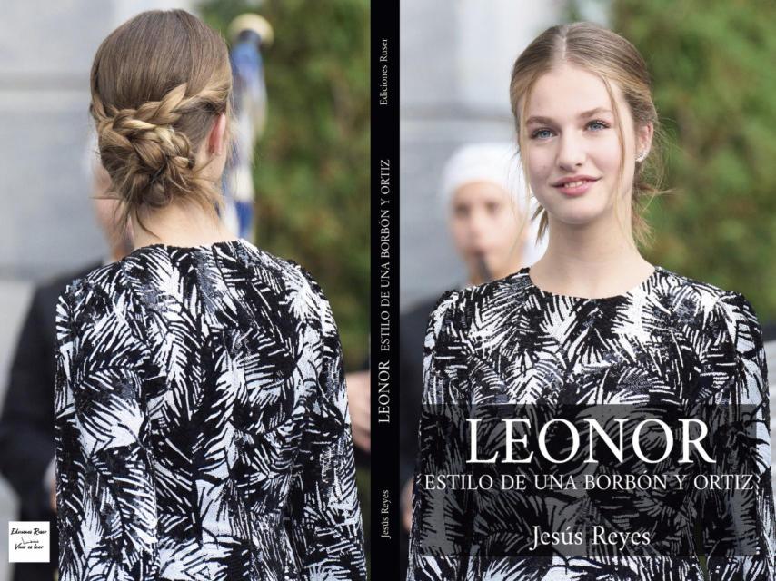 Portada y contraportada de 'Leonor. Estilo de una Borbón y Ortiz'