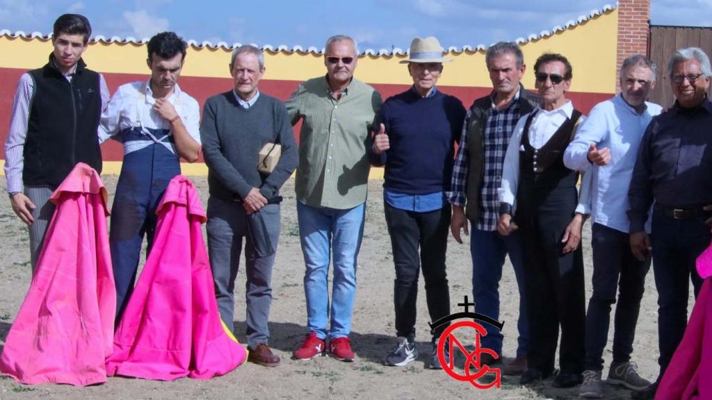 Jornada de tentadero en la ganadería zamorana Toros Villalpando