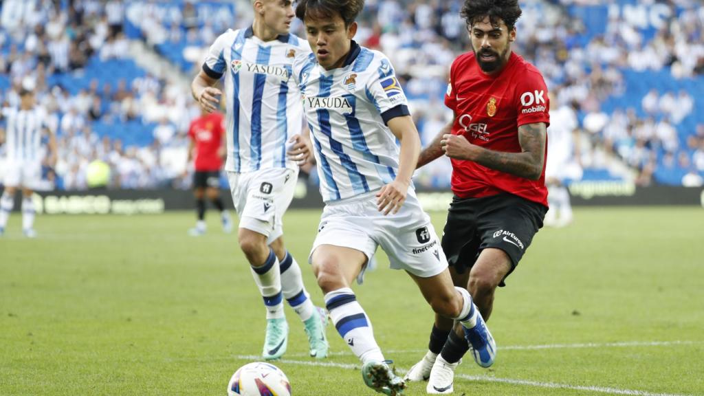 Kubo, ante el Mallorca