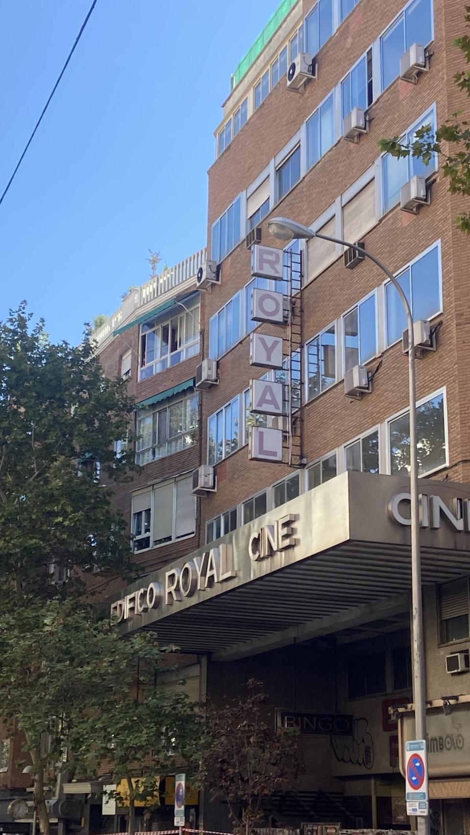 La fachada del edificio Royal.