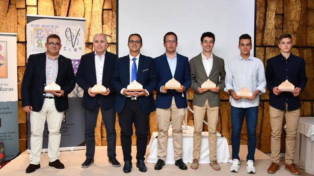 Galardonados por la asociación palentina ‘En Ruta por las enfermedades raras’