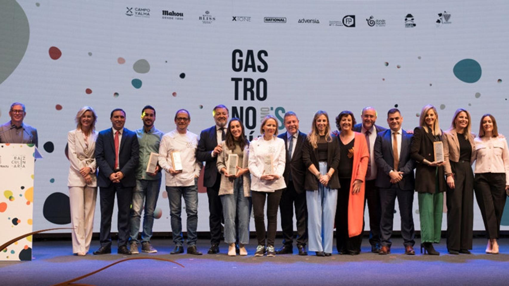 Los ganadores de los Premios Culinaria 2023.