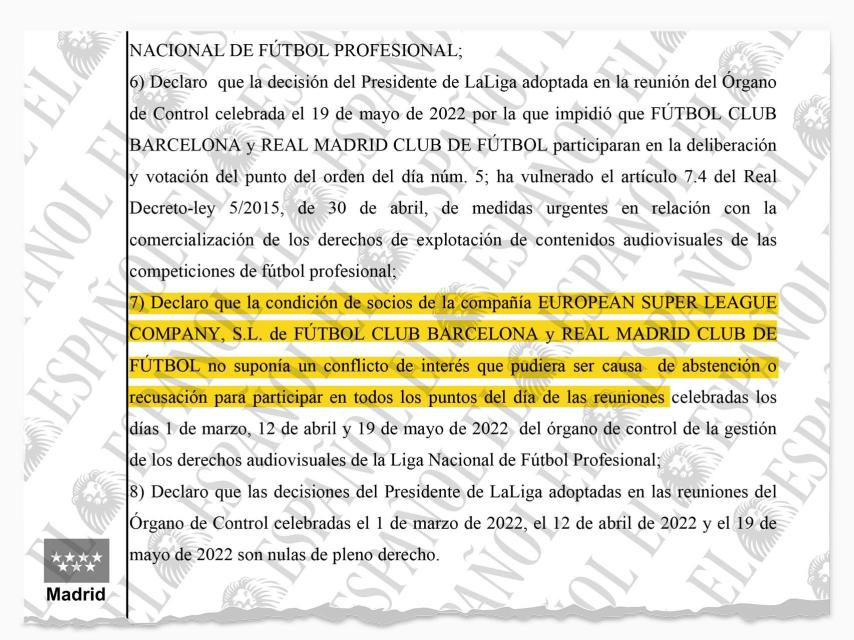 Sentencia del Juzgado de Primera Instancia Nº63 de Madrid
