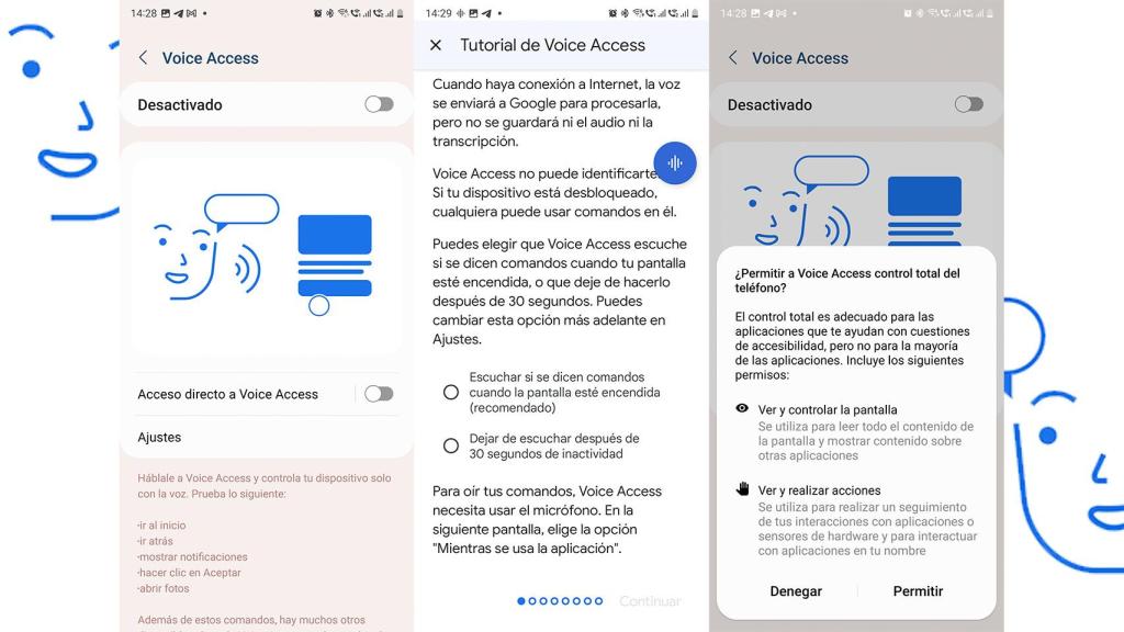 Voice Access en Android